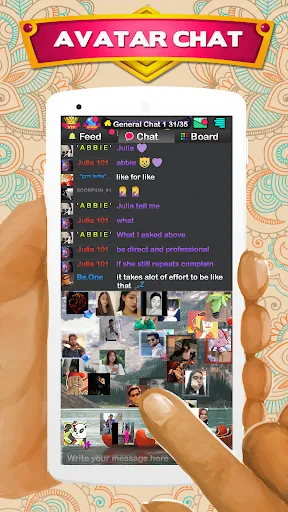 Скриншот 4 — Chat Rooms - Find Friends