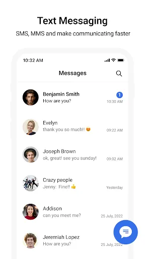 Скриншот 1 — Messages