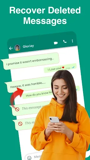 Скриншот 1 — Recover Deleted Messages