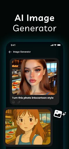 Скриншот 1 — AI ChatBot Assistant - Cuda AI