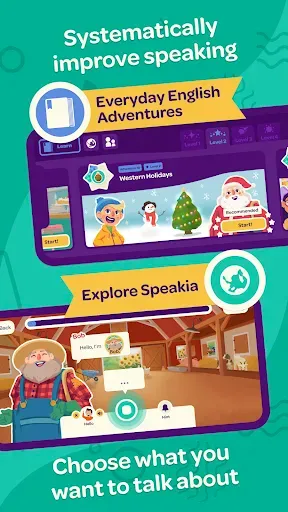 Скриншот 5 — Speakia: Kids English Fun