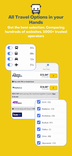 Скриншот 4 — CheckMyBus: Find bus tickets!