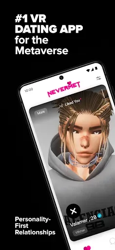 Скриншот 1 — Nevermet - VR Dating Metaverse