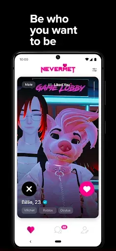 Скриншот 4 — Nevermet - VR Dating Metaverse