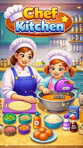 Скриншот 4 — Kitchen Set Chef Cooking Games