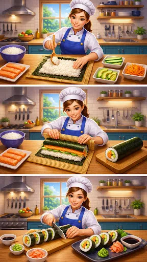Скриншот 6 — Kitchen Set Chef Cooking Games