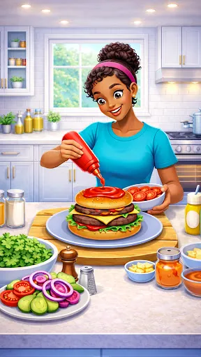 Скриншот 8 — Kitchen Set Chef Cooking Games