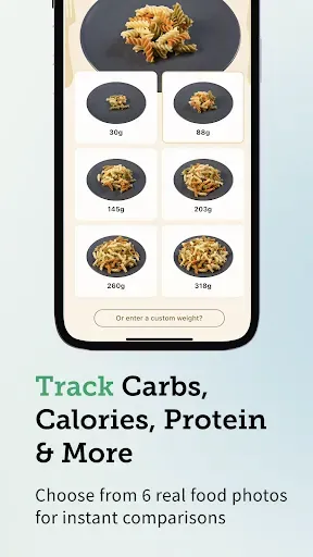 Скриншот 6 — Carbs & Cals: Diet & Diabetes