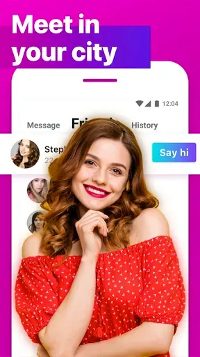 Скриншот 2 — Hooya - video chat & live call