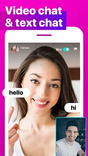 Скриншот 3 — Hooya - video chat & live call