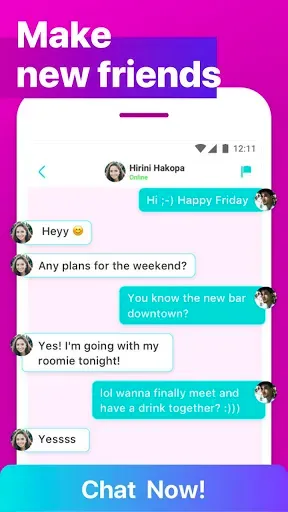 Скриншот 4 — Hooya - video chat & live call