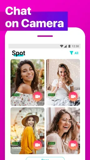 Скриншот 5 — Hooya - video chat & live call
