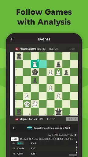 Скриншот 2 — Chess Events: Games & Results