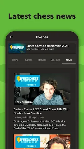 Скриншот 5 — Chess Events: Games & Results