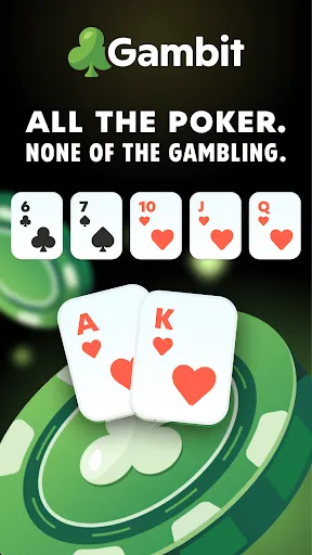 Скриншот 1 — Gambit -  Play and Learn Poker