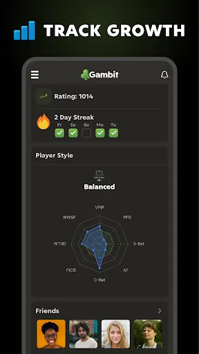 Скриншот 7 — Gambit -  Play and Learn Poker