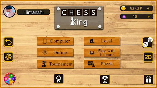 Скриншот 1 — Chess King® : Play & Compete