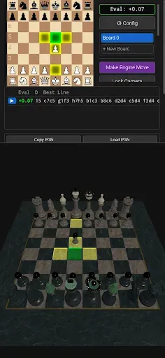 Скриншот 2 — Chess Session 3D