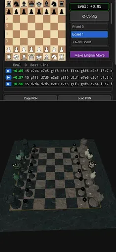 Скриншот 3 — Chess Session 3D