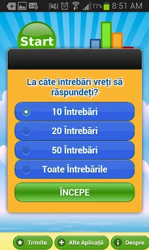 Скриншот 2 — Intrebari Biblice Trivia Quiz