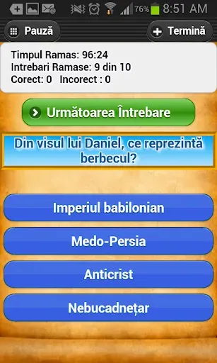 Скриншот 3 — Intrebari Biblice Trivia Quiz
