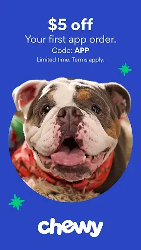 Скриншот 1 — Chewy: Pet Shopping & Delivery