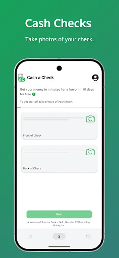 Скриншот 2 — Ingo Money App – Cash Checks