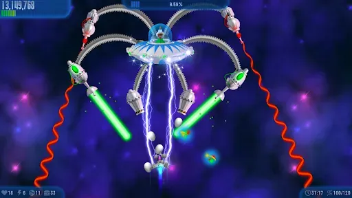 Скриншот 3 — Chicken Invaders 3