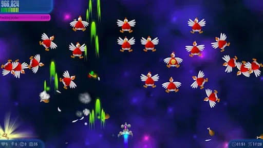 Скриншот 4 — Chicken Invaders 3
