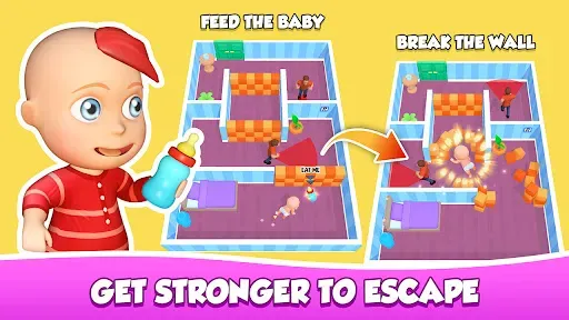 Скриншот 5 — Hide From Daddy: Little Escape