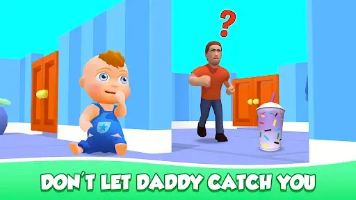 Скриншот 7 — Hide From Daddy: Little Escape