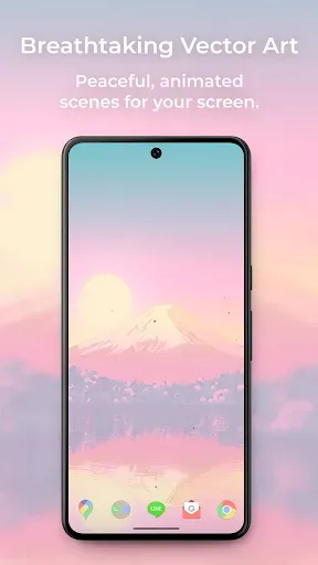 Скриншот 1 — Chill Live Wallpaper