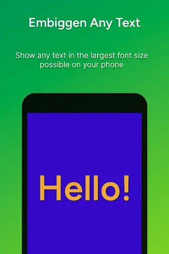 Скриншот 1 — Giga Text: Stickers & GIFs too