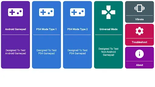 Скриншот 1 — Gamepad Tester