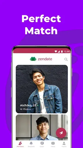Скриншот 3 — ZenDate - Meet Asian Singles