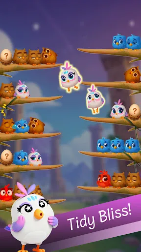 Скриншот 7 — Chirpy Sort: Bird Color Puzzle