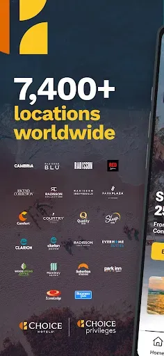 Скриншот 1 — Choice Hotels - Забронировать!