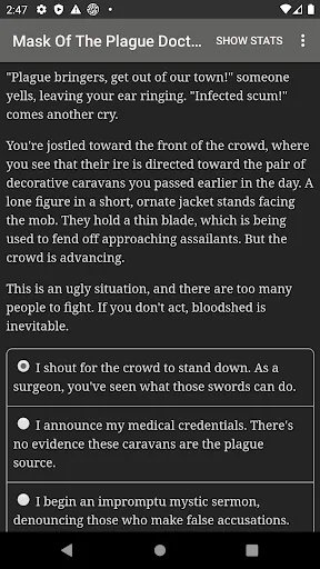 Скриншот 2 — Mask of the Plague Doctor
