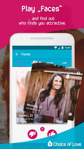 Скриншот 1 — Choice of Love: Dating & Chat