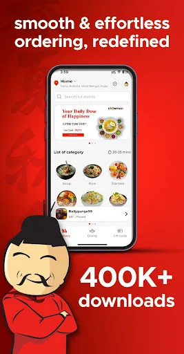 Скриншот 5 — Chowman Food Order & Delivery