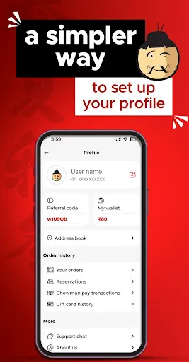 Скриншот 8 — Chowman Food Order & Delivery