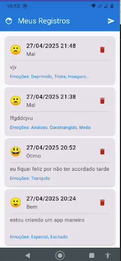 Скриншот 6 — RPD - Pensamentos Diários