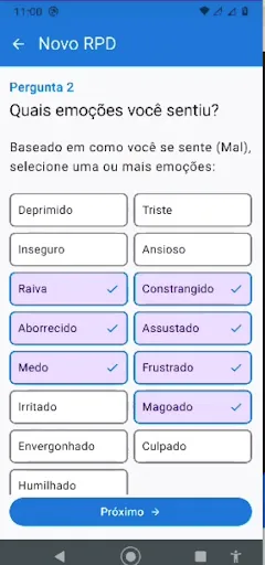 Скриншот 7 — RPD - Pensamentos Diários