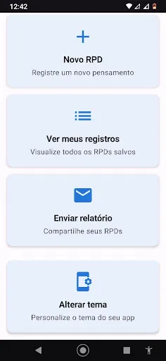 Скриншот 8 — RPD - Pensamentos Diários