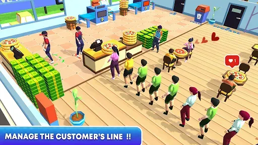 Скриншот 2 — Perfect Pizza Shop Tycoon