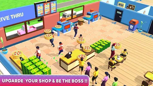 Скриншот 4 — Perfect Pizza Shop Tycoon