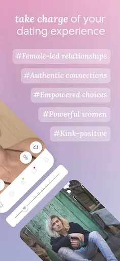 Скриншот 2 — Chyrpe: Female-Led Dating