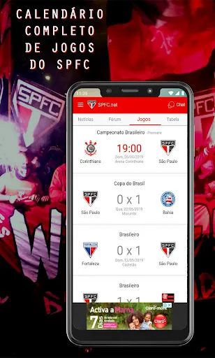Скриншот 5 — SPFC.net - Notícias do SPFC - 