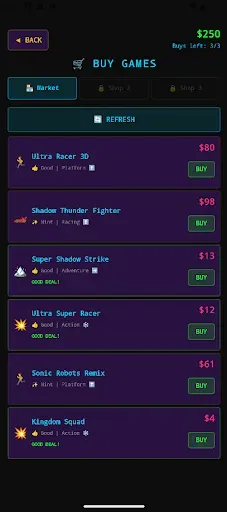 Скриншот 1 — Retro Game Trader