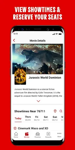 Скриншот 1 — Cinemark Theatres